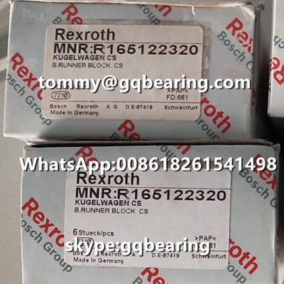Rexroth R165122320 Стальной материал Фланцевый тип Стандартная длина Стандартная высота Блок бегунов