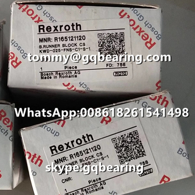 Rexroth R165122320 Стальной материал Фланцевый тип Стандартная длина Стандартная высота Блок бегунов