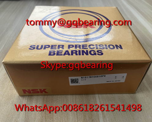 P4 Precision NSK N1017BTCCG10P4 Цилиндрический роликовый подшипник N1017 Spindle Bearing
